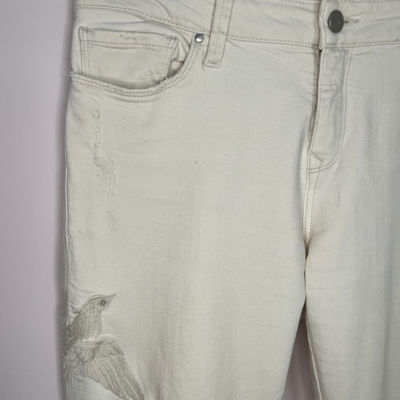 Boyfriend Jeans with Embroidery - Picture 2 of 12